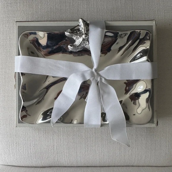 NWT Beatriz Ball Ocean Starfish Petite Tray - Picture 2 of 4